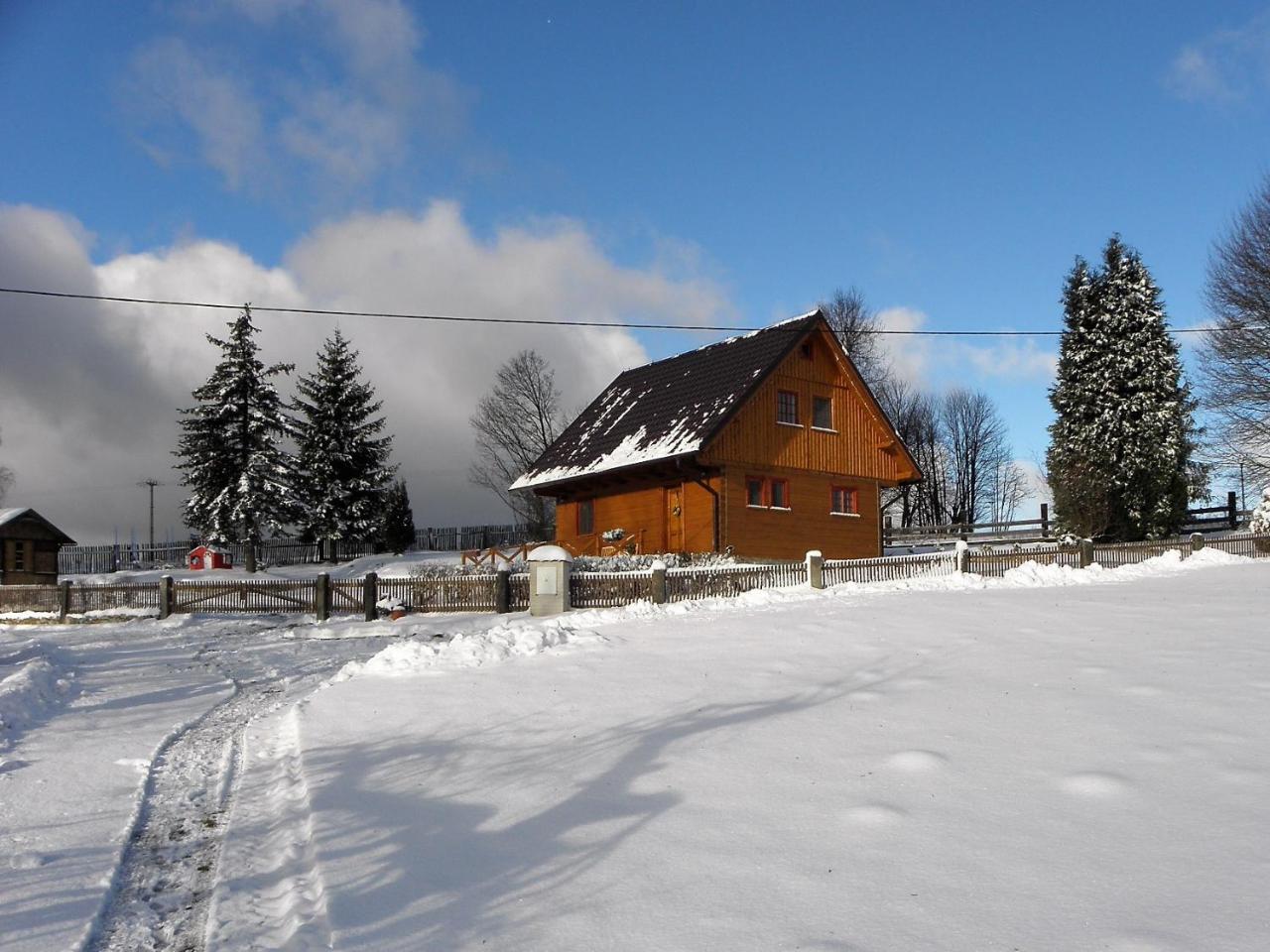 Roubenka Háj Vila Jindrichovice Exterior foto